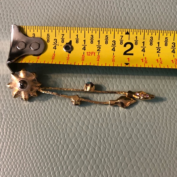 Flower Drop Earrings - Picture 5 of 5